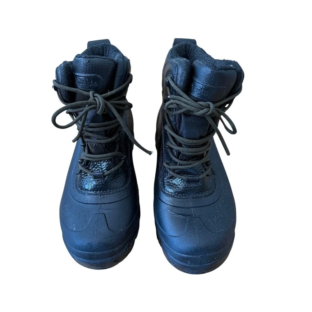 Columbia Black Winter Snow Cold Weather Boots Mens Lace Up Waterproof